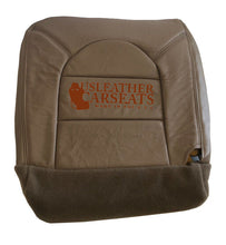 Load image into Gallery viewer, 1999 Ford F250 F350 Lariat Full front OEM Leather Seat cover Prairie “Tan”