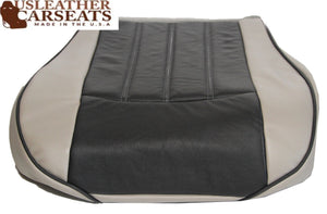 2008 Fits Chrysler 200 300 Driver Side Bottom Leather Seat Cover 2 Tone Gray