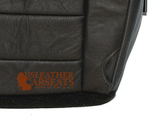 Load image into Gallery viewer, 2009 2010 Ford F250 F350 Lariat Driver Side Bottom Leather Seat Cover Black