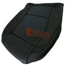 Load image into Gallery viewer, 2017 For Ford F150 Lariat Driver &amp; Passenger Bottom Perf Leather Seat Cover Blk
