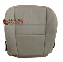 Load image into Gallery viewer, 2008-2012 Ford Escape Hybrid Passenger Bottom Leather Seat Cover stone Gray