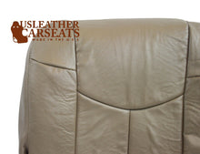 Load image into Gallery viewer, 2002 Chevy Avalanche 1500 LT Driver Bottom Replacement Leather Seat Cover Tan