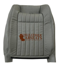 Load image into Gallery viewer, 1994 Chevy Impala SS Driver Lean Back Perf Synthetic Leather Seat Cover Gray