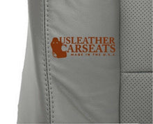 Load image into Gallery viewer, 2001 Ford F250 F350 Lariat Perforated Driver Side Bottom Leather Seat Cover Gray