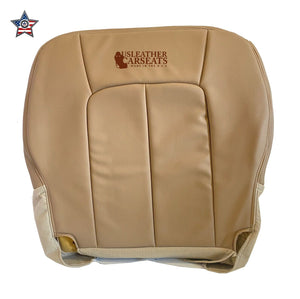 1998 1999 Fits Dodge Durango SLT Driver Bottom Synthetic Leather Seat Cover Camel Tan