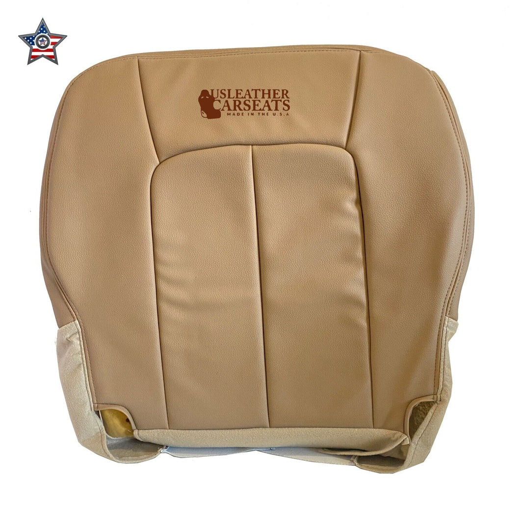 1998 1999 Fits Dodge Durango SLT Driver Bottom Synthetic Leather Seat Cover Camel Tan