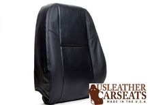 Load image into Gallery viewer, 2007-2011 Cadillac Escalade Driver Lean Back Perforated Leather Seat Cover Black