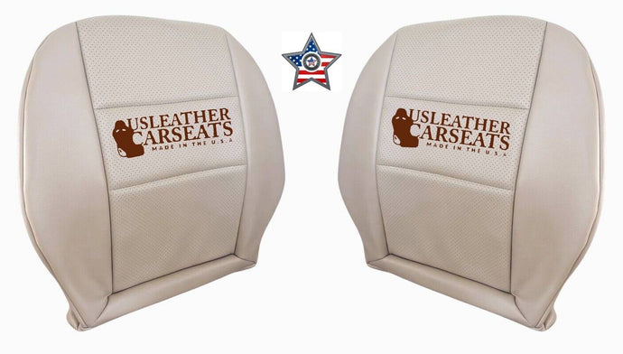 Fits 2008- 2014 Mercedes Benz C250 C300 Driver & Passenger Bottom Seat Cover Tan