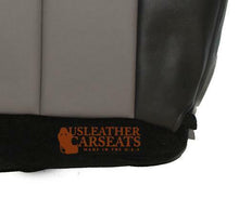 Load image into Gallery viewer, 2003 Fits Jeep Grand Cherokee Driver Bottom Synthetic Leather Seat Cover Black/Taupe