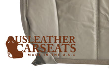 Load image into Gallery viewer, 1999-2002 Chevy Silverado Suburban Passenger Bottom Leather Seat Cover Shale