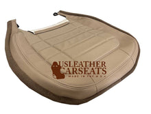Load image into Gallery viewer, 1992 Fits  Jeep Cherokee Briarwood Driver Bottom Leather Seat Cover Tan