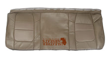 Load image into Gallery viewer, 2001 F250 F350 Lariat Second Row Lean Back Perforated Leather Seat Cover TAN