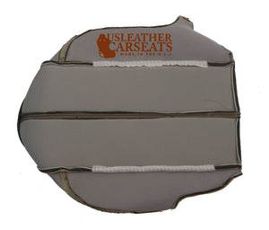 2001 GMC Yukon 1500 Denali Driver Side Bottom Replacement Leather Seat Cover Tan