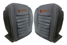 Load image into Gallery viewer, 2005-2009 Ford Mustang DRIVER &amp; PASSENGER Bottom Perf Leather Seat Cover BLACK