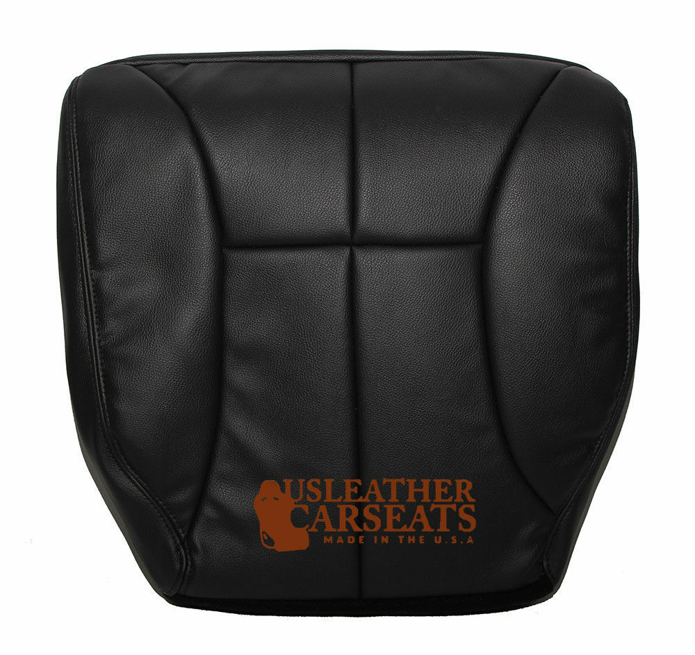1998 1999 Fits Dodge Ram Driver Side Bottom Synthetic Leather Seat Cover dark gray