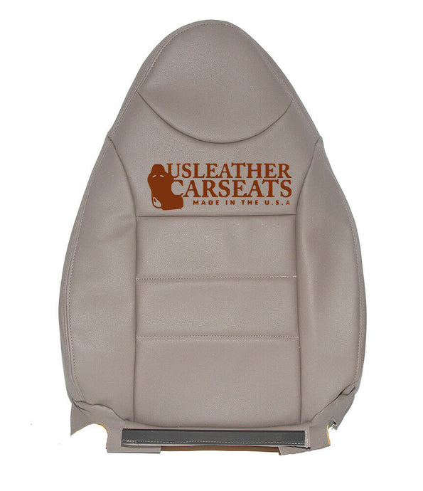 2003 2004 Ford Escape Driver Side Lean Back Synthetic Leather Seat Cover Tan