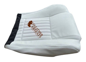 1996-1999 Pontiac Firebird Trans Am -Driver Side Bottom Leather Seat Cover White