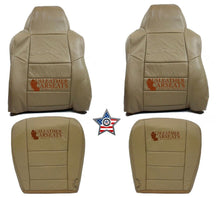 Load image into Gallery viewer, 2002 2003 2004 Fits Ford Excursion Limited Full Front Leather Seat Cover TAN