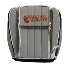 Load image into Gallery viewer, 2007 Ford F250 Harley Davidson Driver Bottom Perforated Leather Seat Cover BLACK