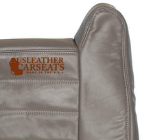 Load image into Gallery viewer, 2003 - 2007 Hummer H2 4WD Driver Side Lean Back Vinyl Seat Cover Wheat Gray