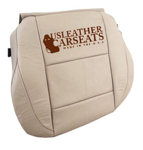 Load image into Gallery viewer, 2009 to 2012 For Nissan Armada Titan Front Driver Bottom Leather Seat Cover Tan