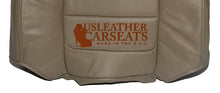 Load image into Gallery viewer, 2001 F250 F350 Lariat -- Driver Lean Back Replacement Leather Seat Cover TAN
