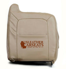 Load image into Gallery viewer, 2003-2007 GMC Sierra Yukon Tahoe Driver Side Lean Back Leather Seat Cover Tan