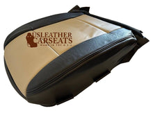 Load image into Gallery viewer, 2008-2010 Ford Explorer Eddie Bauer Driver Bottom Leather Seat Cover Tan/Black