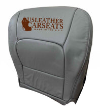 Load image into Gallery viewer, Driver Side Bottom Leather Seat Cover Color Gray Fits 1998 to 2007 Lexus LX470