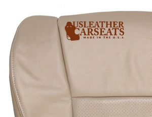 Leather Seat cover Fits 2002 Toyota 4Runner SR5 Driver Bottom Perforated In Tan