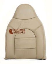 Load image into Gallery viewer, 2000 Ford F250 F350 Lariat Full front OEM Leather Seat cover Parchment Tan