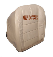 Load image into Gallery viewer, 2008 2009 2010 Ford F250 F350 Lariat Leather Driver Bottom Seat Cover Camel TAN