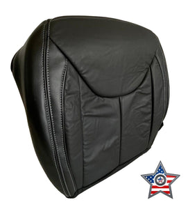 2015-2016 Fits Jeep Wrangler Rubicon Driver Side Bottom Leather Seat Cover Black
