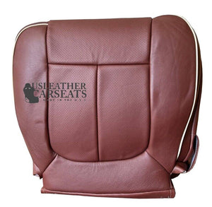 2009- 2012 Ford F150 4X4 Driver Bottom Perforated Leather Seat Cover King Ranch