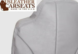 98-02 Fits Dodge Ram 2500 SLT - Passenger Lean Back Synthetic Leather Seat Cover GRAY