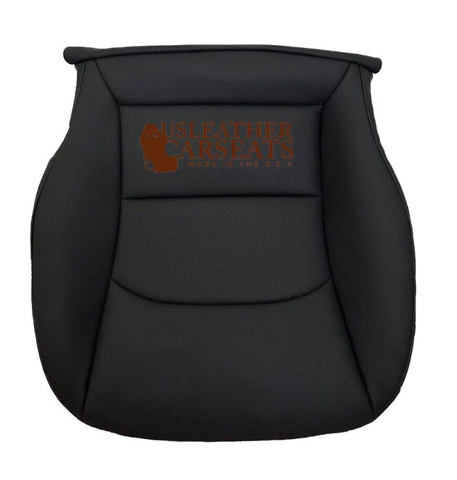 2019-2021 Fits Tesla Model 3 -Driver Side Bottom Leather Seat Cover Black