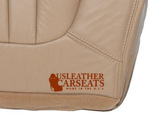 Load image into Gallery viewer, 97-1999 Ford Expedition Driver&amp;Passenger Bottom Leather Seat Covers Prairie Tan