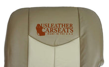 Load image into Gallery viewer, 2004 2005 GMC Yukon Denali -Driver Side Bottom LEATHER Seat Cover 2-TONE TAN