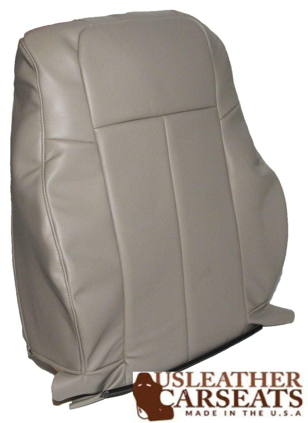 2006-2010 Fits Chrysler 300 200 Driver Side Lean Back Leather Seat Cover Gray Stone