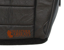 Load image into Gallery viewer, 2008 09 2010 Ford F250 F350 FX4 Passenger Side Bottom Leather Seat Cover BLACK