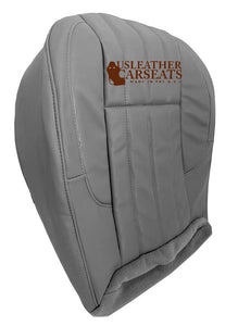 2000 Fits Jeep Grand Cherokee Limited Left & Right Bottom Vinyl Seat Cover Gray