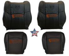 Load image into Gallery viewer, 2009-2012 Fits  Dodge Ram 2500 3500 Full Front Leather Seat Cover Dark Gray