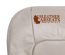 Load image into Gallery viewer, 2002 Cadillac Escalade - Driver Bottom Perforated Leather - Seat Cover Shale