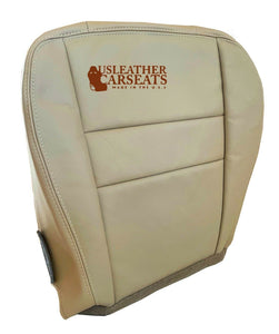 2008-2012 Ford Escape Hybrid Passenger Bottom Leather Seat Cover Camel Tan