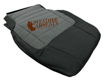 Load image into Gallery viewer, 2001 For Harley Davidson Driver Lean Back 2nd-row Leather Seat Cover 2 Tone Gray