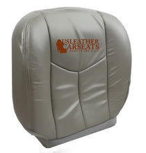 Load image into Gallery viewer, 2003-2007 Cadillac Escalade Passenger Bottom Replacement Leather Seat Cover Gray