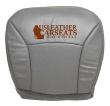 Load image into Gallery viewer, 2002-2008 Ford E-Series Econolin Driver Bottom Perforated Vinyl Seat Cover Gray