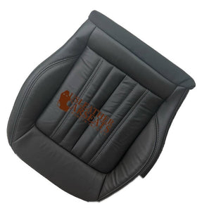 2019 For Audi Q5, SQ5 Driver & Passenger Bottom Leather Seat Cover Black