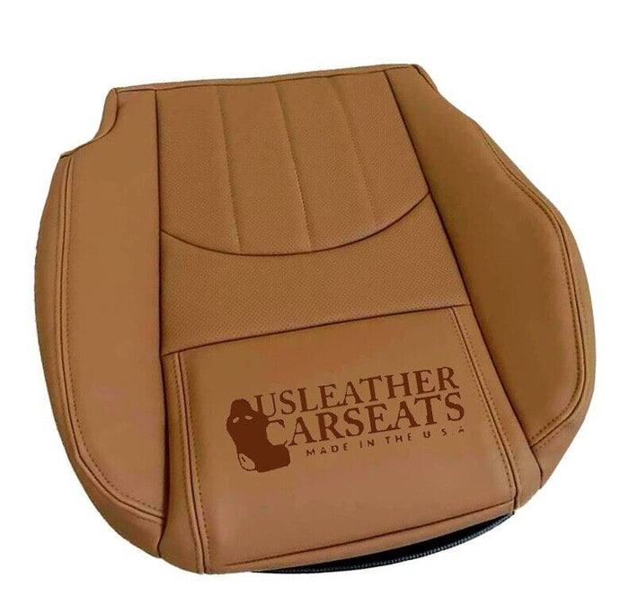 2016 Fits BUICK ENCLAVE Driver Bottom Perforated Vinyl Seat Cover Tan