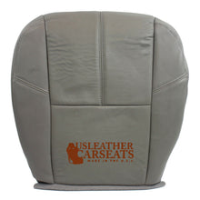 Load image into Gallery viewer, 2007-2012 2013 GMC Sierra Tahoe Driver Bottom Vinyl Seat Cover - Dk Titanium